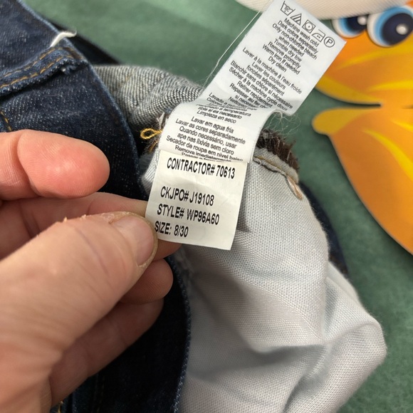 Calvin Klein Jeans Dark Blue Boot Cut Women’s 8 - Picture 16 of 16